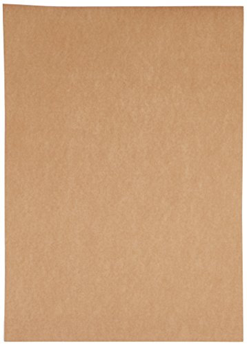 Clairefontaine 975016C Packung mit 25 Blatt Kraftpapier (275g, 50 x 70 cm, ideal für Kunstprojekte und zum Einpacken) braun