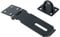 SAYAYO Loquet Porte Exterieur Verrou Placard en Acier Inoxydable SUS304, Verrou Porte Exterieur Interieure pour Cabinet Tiroir Jardin, Noir Mat, EMS9B (Cadena Non Inclus)