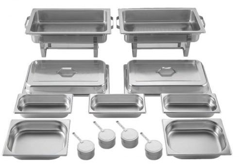 Ol-Gastro-Bedarf 2 Chafing Dish Multi Plus inkl 6 GN-Behälter