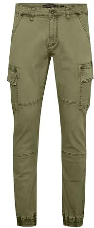 Indicode Bromfield - Pantaloni Cargo da Uomo, Taglia:XL, Colore:Army (600)