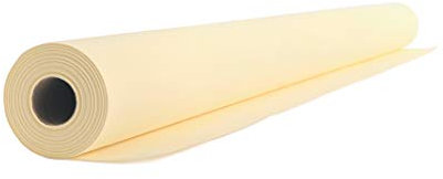 AROBA 1x Airlaid Tischdeckenrolle (Beige, 1,2 m x 24 m) - Stoffähnliche Tischdecke - Hochwertige Tischtuchrolle für Hotel, Catering, Geburtstag, Restaurants, Kommunion, Taufe