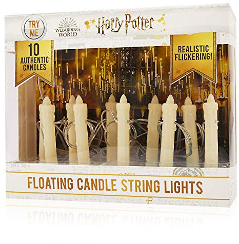 Wow! Stuff Harry Potter Candle Lights | Official Wizarding World Gifts, String Lights and Homewares | Hogwarts Castle and Great Hall Lights | Lighting for Harry Potter Fans Ages 6+ to Adult