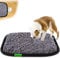 LAMTWEK (17 x 21 Schnüffelteppich Hunde Intelligenzspielzeug, Schnüffelteppich Hund Waschbar,Riechen rutschfest Hundespielzeug Schnüffelspielzeug,Intelligenz Hundespielzeug Mit 2 Stück Saugnapf