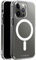 VIVANCO Mag Steady Backcover Apple iPhone 13 Pro Transparent Induktives Laden, Stoßfest MSASCVVIPH2021PT