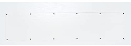 GALOFAY Door Kick Plate 30 inches Acrylic Decorative Plates Protector for 32 inches Front Doors, 1/10 inch Thickness 8x 30 (Clear)