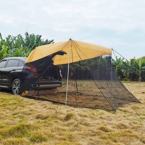 Pickup Truck Tent Truck Bed Tent Outdoor Awnings Car Tent for 3-4 People for Adventure Camping, Fishing, Hunting, Road Trips or Drive-In Truck Bed Tent