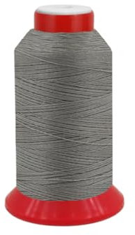 Ledergarn/Sattlergarn HT 10 - Nähgarn Stärke 10, 240 Meter, 0063 - Aluminium Grau