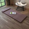 Matratze, Klappmatratze, Schaumstoff, platzsparend, Futon-Sofabett für Gäste oder Bodenmatte, Reisebett, Matratze zum Ein- und Ausklappen (Farbe: Kaffeebraun, Größe: 90 x 200 x 5,5 cm)