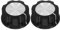 kesurpae 2pcs Timer Button Switch High Temperature Resistant Durable Plastic Easy Adjustment Air Fryer Replacement Knob 2 Pcs