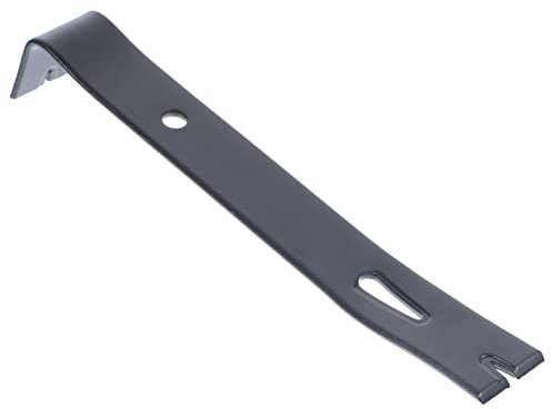UKCOCO Grapa herramienta para sacar clavos mini barra de palanca quitacutilas quit de uñas barra de palanca para quitar clavos herramienta extractora de uñas acero carbono Black