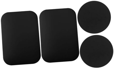 UTHCLO 4stücke Metallplatte Für Magnete Handymagnet Magnet Für Handyhülle Magnetische Platte Für Telefon Handylasche Magnet Für Handyhülle