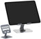 Generico Laptop Stand, Ergonomic Notebook Mount, Multifunctional Space-Saving Desk, Portable and Adjustable, Black, Premium Quality Compact Ideal for Dormitory, Bedroom, Office, Home