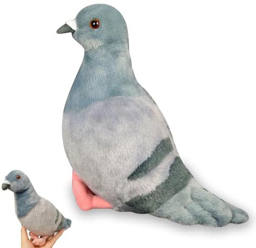 LGWJHCY Taube Plüschtier, Kinderpuppe, Kuscheltier Taube, Plüschtier, Geeignet für Jungen, Mädchen, Geburtstagsgeschenk, lustige Spielkameraden, Zimmerdekoration