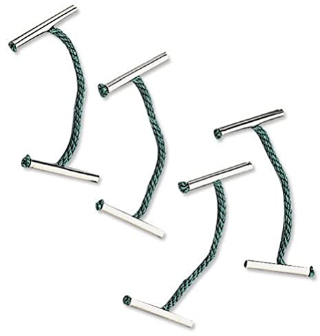 Q-Connect Metal Treasury Tag 127 mm - Pack of 100, Green