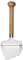 Sagaform 5017204 Semi-Hard Käsehobel, braun/Edelstahl, 23.0x8.50x3.50 cm