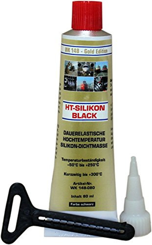 Wekem Hochtemperatur-Silikon Tube BLACK
