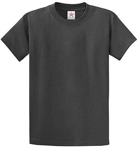 Plain Dark Grey T Shirt Unisex Tshirts Grey Small 100% Rich Soft Cotton T Shirt