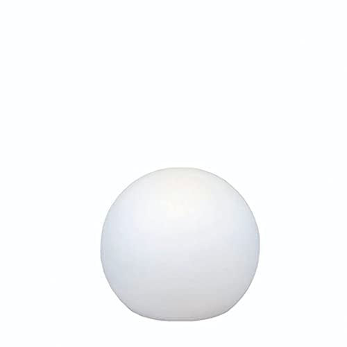 Bully Handlampe für den Außenbereich, RGB, solarbetrieben, wiederaufladbar, Ø 30 cm, Weiß