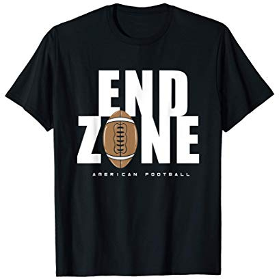 American Football Touchdown Endzone T-Shirt