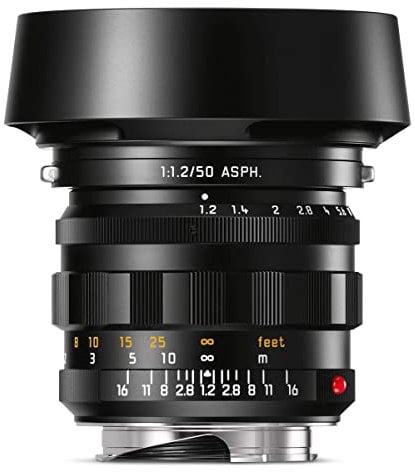 Leica Obiettivo asferico Noctilux-M 50mm f/1.2 (nero)