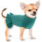 Haustier Kostüm Katzen Hunde Pullover, Winter Warmer Hunde Pullis Mantel Jacke Weste, Welpenkleidung für Yorkshire Terrier Dackel Zwergdackel Französische Bulldogge Pomeranian, PeacockGreen S