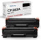 SMARTOMI 83A Toner Kompatibel für 83A CF283A für Laserjet Pro MFP M125nw M127fw M127fn M225dw M125a für Laserjet Pro M201dw M201n MFP M225dn M127fp M127fs (Schwarz, 2er-Pack)