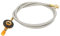 Camping Gasherd Adapter, 100cm/39,4 Zoll Universal Flaches Gastank Verlängerungsrohr Propan Verlängerungsschlauch Herd Butangas Adapter Konvertierung Anschluss Für Gasgrill Heizung Feuerstellentisch