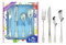 Esmeyer Kinderbesteck - 4-teilig, Silber, Holz, mit Namensgravur, 1 Set, 4 Teile