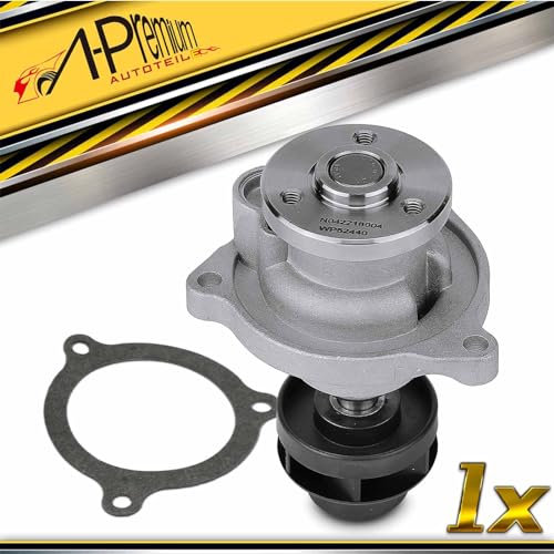 Frankberg Bomba de agua de refrigeración de gasolina compatible con Fiesta V JD JH 1.3L 2001-2008 Fiesta V Van - 1.3L 2002-2008 KA RB 1.3L 1.6L 1996-2008 Street KA RL2 1.6L 2003-2005 Replace# 2Ss