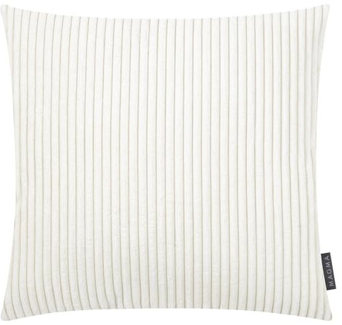 MAGMA Dekokissenhülle Shara Elfenbein, 60x60 cm