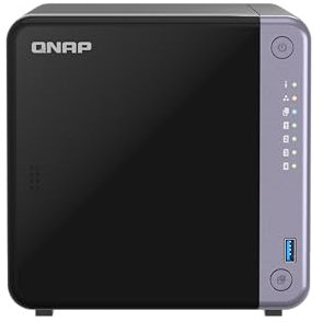 QNAP TS-432X-4G-US NAS desktop a 4 alloggiamenti 10GbE con processore quad-core ARM Alpine AL524 e RAM DDR4 da 4 GB (senza disco)