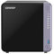 QNAP TS-432X-4G-US NAS desktop a 4 alloggiamenti 10GbE con processore quad-core ARM Alpine AL524 e RAM DDR4 da 4 GB (senza disco)