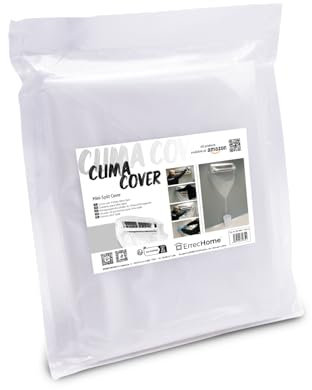 ErrecHome Clima Cover, Housse de Protection pour le Nettoyage des Unités Intérieures des climatiseurs (Split)