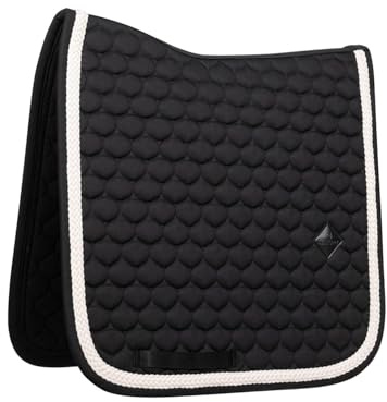 Kentucky Horsewear - Schabracke - mit geflochtener Kordel - Schabracke - Dressur - Schwarz