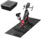 HAPBEAR Faltbare Bodenschutzmatte Für Sportgeräte Fitnessgeräte- 200cmx90cmx5 mm, Hohe Dichte PVC, Schalldämmend Fitnessmatte für Laufbänd, Ellipsentrainer, Heimtrainer, rollentrainer
