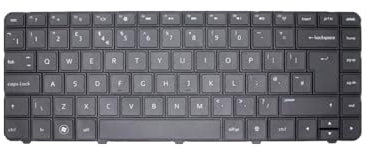 Tastiera del laptop Per For HP Pavilion g6-1000 Nero UK English Layout