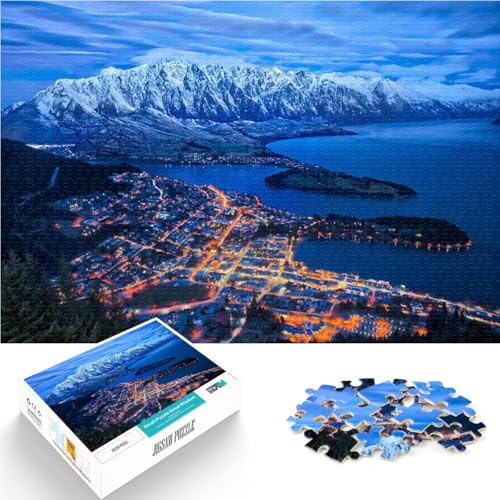 Jigsaw Puzzles for Adults 1000 Pieces New Zealand Travel Nature Toy Intellectual Game 38x52cm Gift For Birthdays for ages 14+
