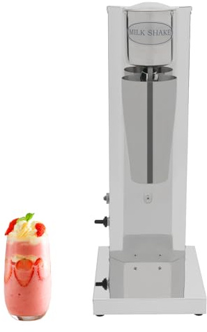 Macchina elettrica per frappè da 650 ml, in acciaio inox, 18000 giri/min, mixer per tè al latte, frappè, caffè