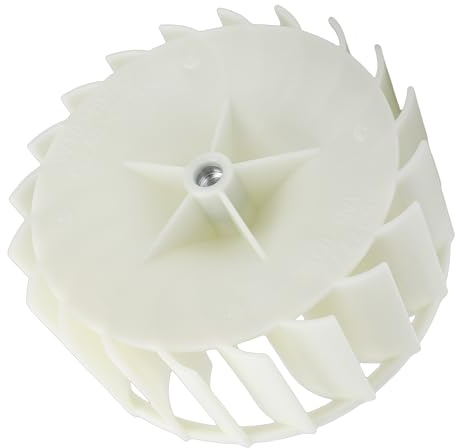Haofy Remplacement de Roue de Ventilateur de Sèche-linge 697772, Roue de Ventilateur de ABS Compatible avec WP697772VP 687613 pour Sèche-linge