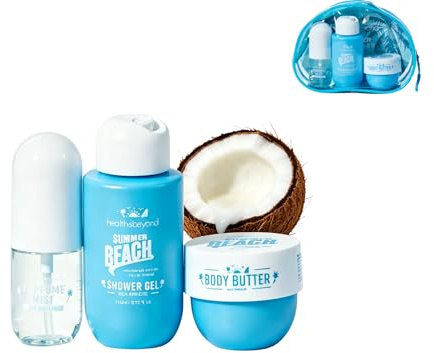 Sommar strand trio 3-delad Sea Breeze presentförpackning dam