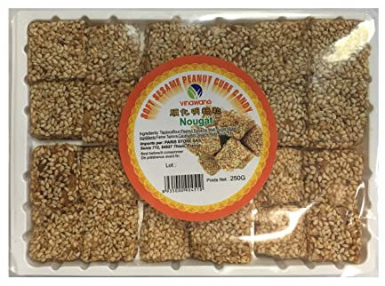 Nougat Mou Sésame et Cacahuète - Vinawang 250 g
