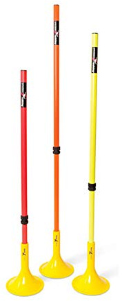 Precision Training Telescopic Boundary Poles