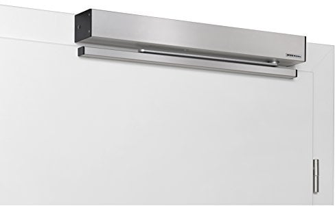 Hörmann 4511901 Türantrieb/Türöffner PortaMatic für 1-flüglige Türen | + Befestigungsmaterial | sehr leise/geringer Energieverbrauch/LED-Beleuchtung/links- rechts verwendbar | Farbe: Silber
