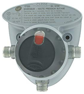 COMAP Inverseur automatique gaz butane première détente à magiscope incorporé - M20 x 1,5 - 2,6kg/h - S651050
