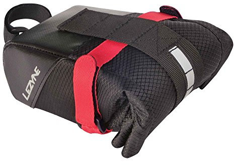 Lezyne Caddy Satteltasche, schwarz/Rot, M