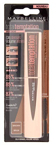 Maybelline New York Mascara Volume - Total Temptation - 02 Cocoa Brown - 8,6 ml
