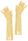 Das Kostümland Glitzernde Handschuhe Shine 40 cm - Gold