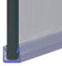 Shower Seal for Screens, Doors or Panels | Fits 4, 5 or 6mm Glass | U Shaped Seal to Cap The Edge of The Glass | 80cm, 90cm, 140cm or 2m Long | SEAL024 (80cm)