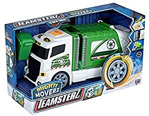 CYPBRANDS 1416827 Garbage Truck with Light and Sounds Teamsterz Toys