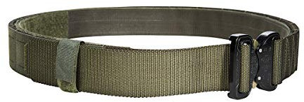 Tasmanian Tiger TT Modular Belt Set Oliv Flacher 43mm Cobra Koppel Ausrüstungs- und Dienst-Gürtel mit Laser Cut Molle
